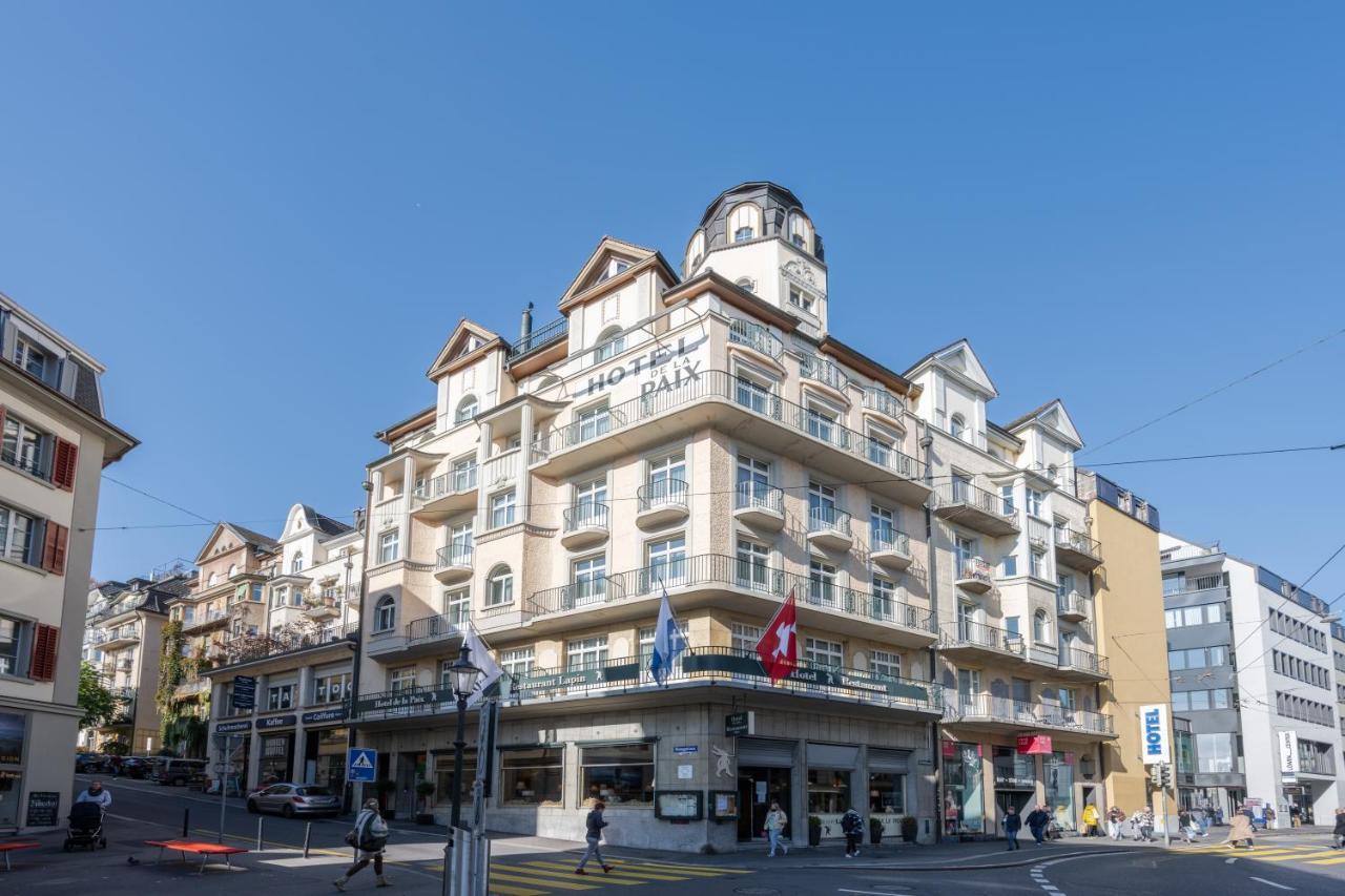 Hotel De La Paix Lucerne Екстер'єр фото