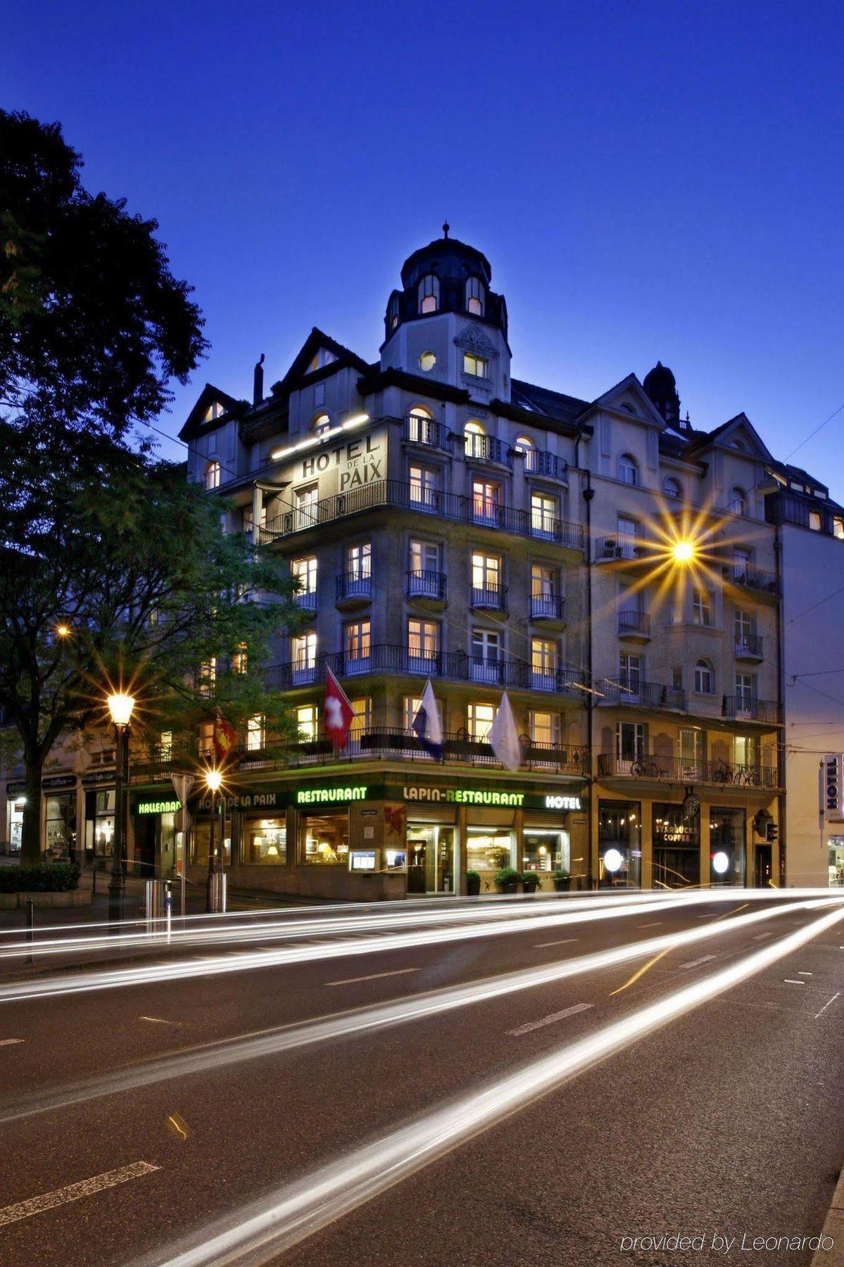 Hotel De La Paix Lucerne Екстер'єр фото