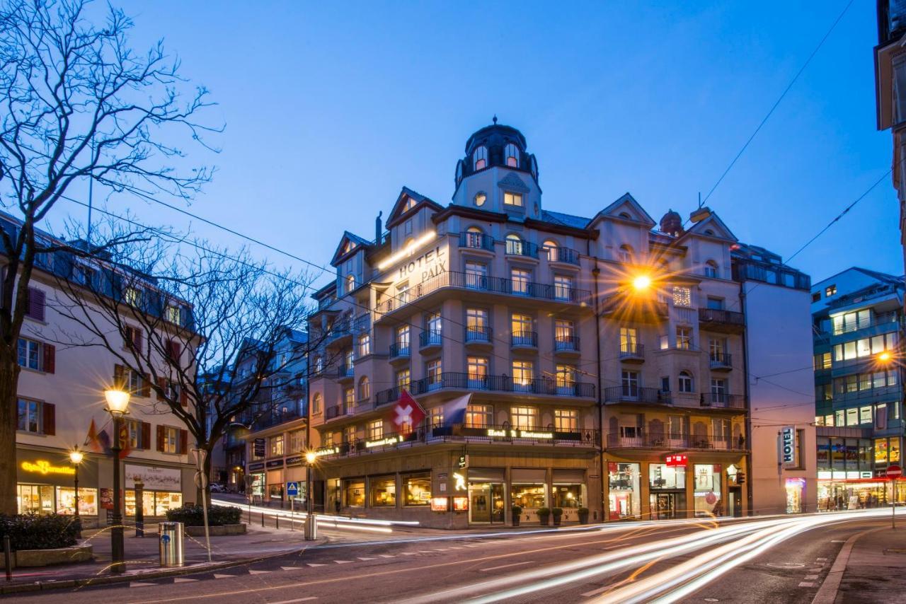 Hotel De La Paix Lucerne Екстер'єр фото